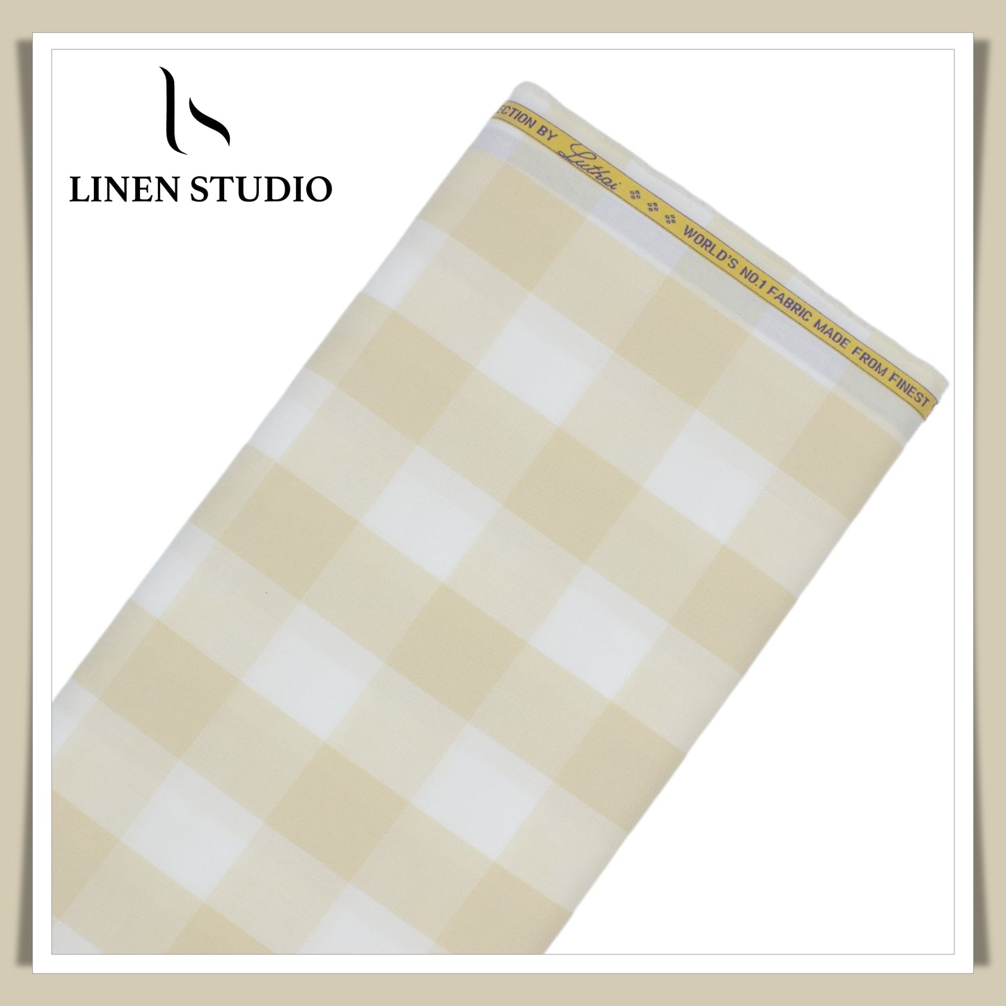 Luthai Classic Gingham Check - Supima Cotton