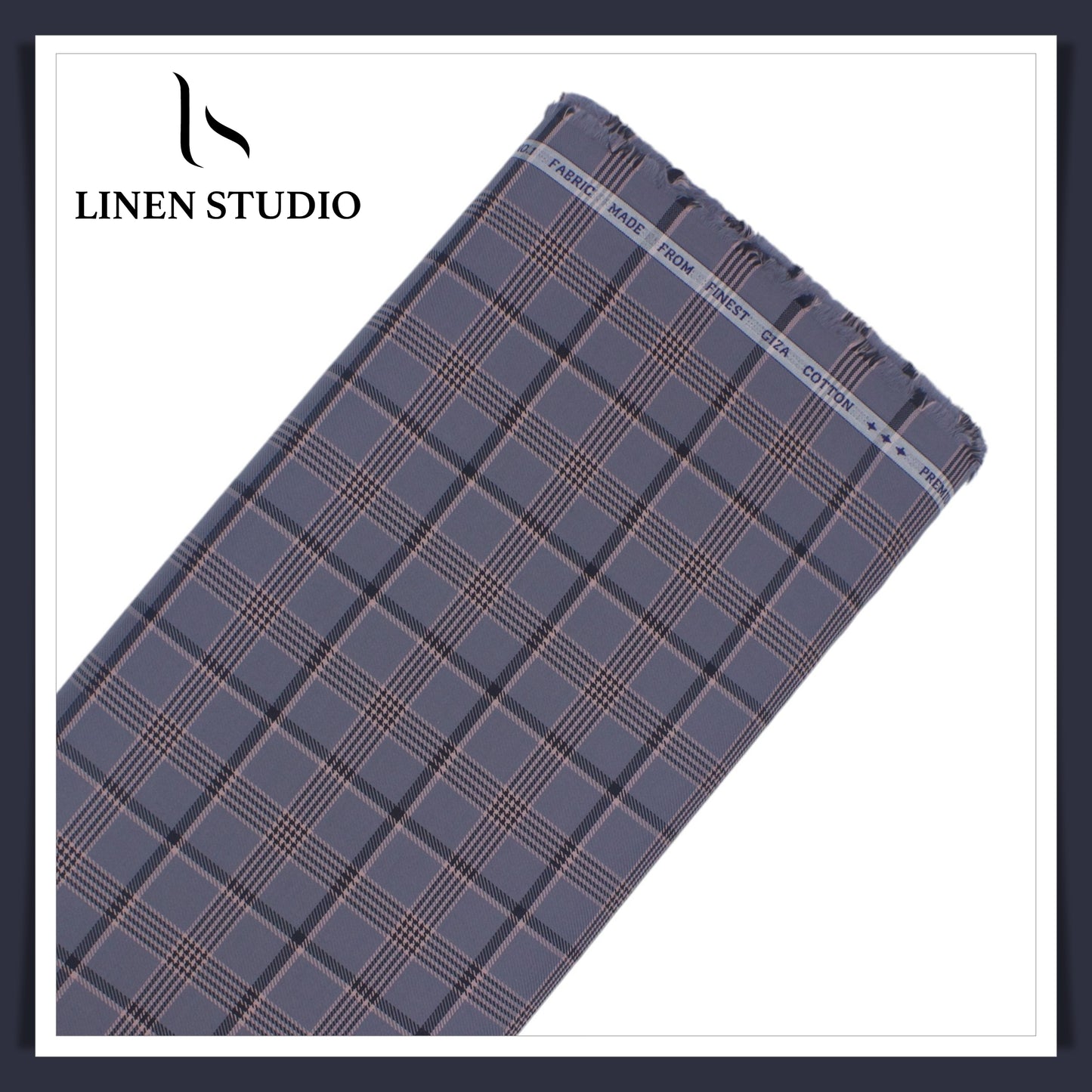 Luthai Classic Plaid Checks - Supima Cotton