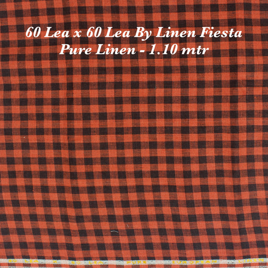 1.10 Pure Linen Shirting - END BIT (50%) - Linen Studio