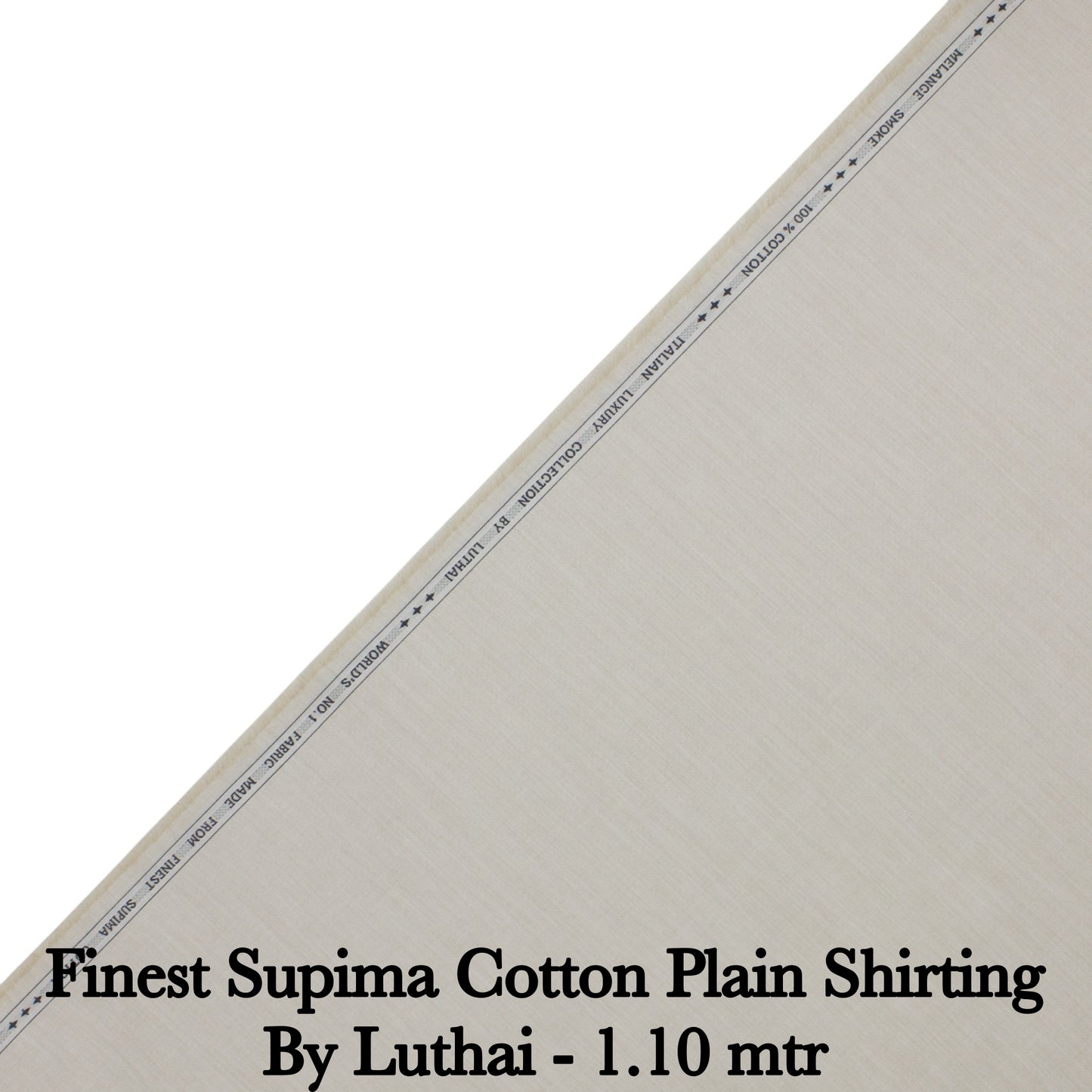 1.10 mtr Shirting Fabric - END BIT (50%) - Linen Studio