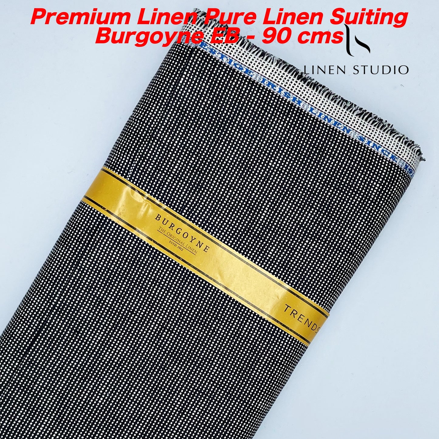 90 Cm Pure Linen Suiting - END BIT (50%)