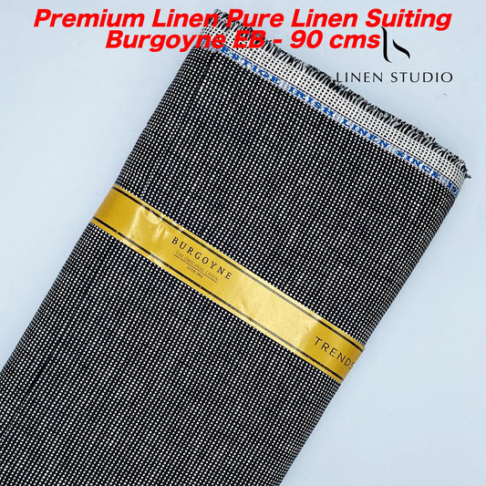 90 Cm Pure Linen Suiting - END BIT (50%)