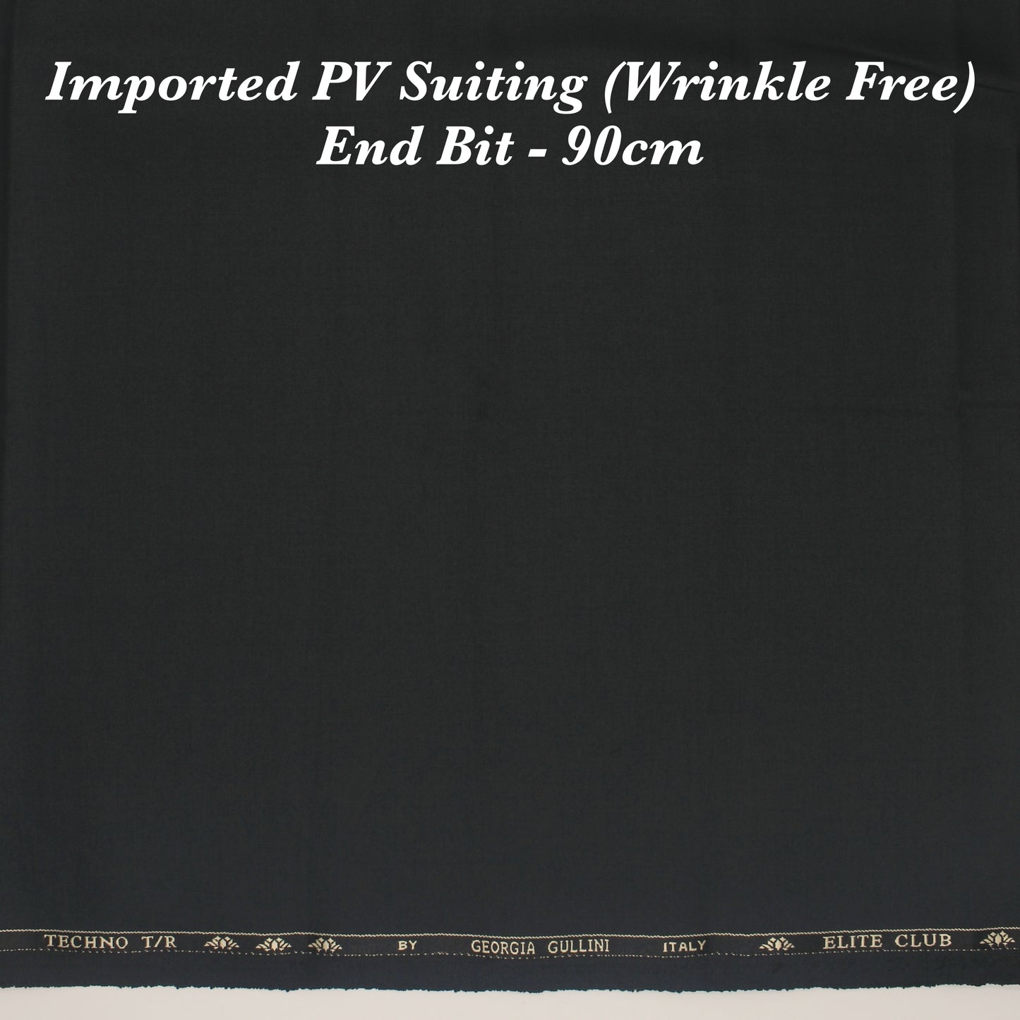 90 Cm Imported PV (Wrinkle Free) Suiting - END BIT (50%)