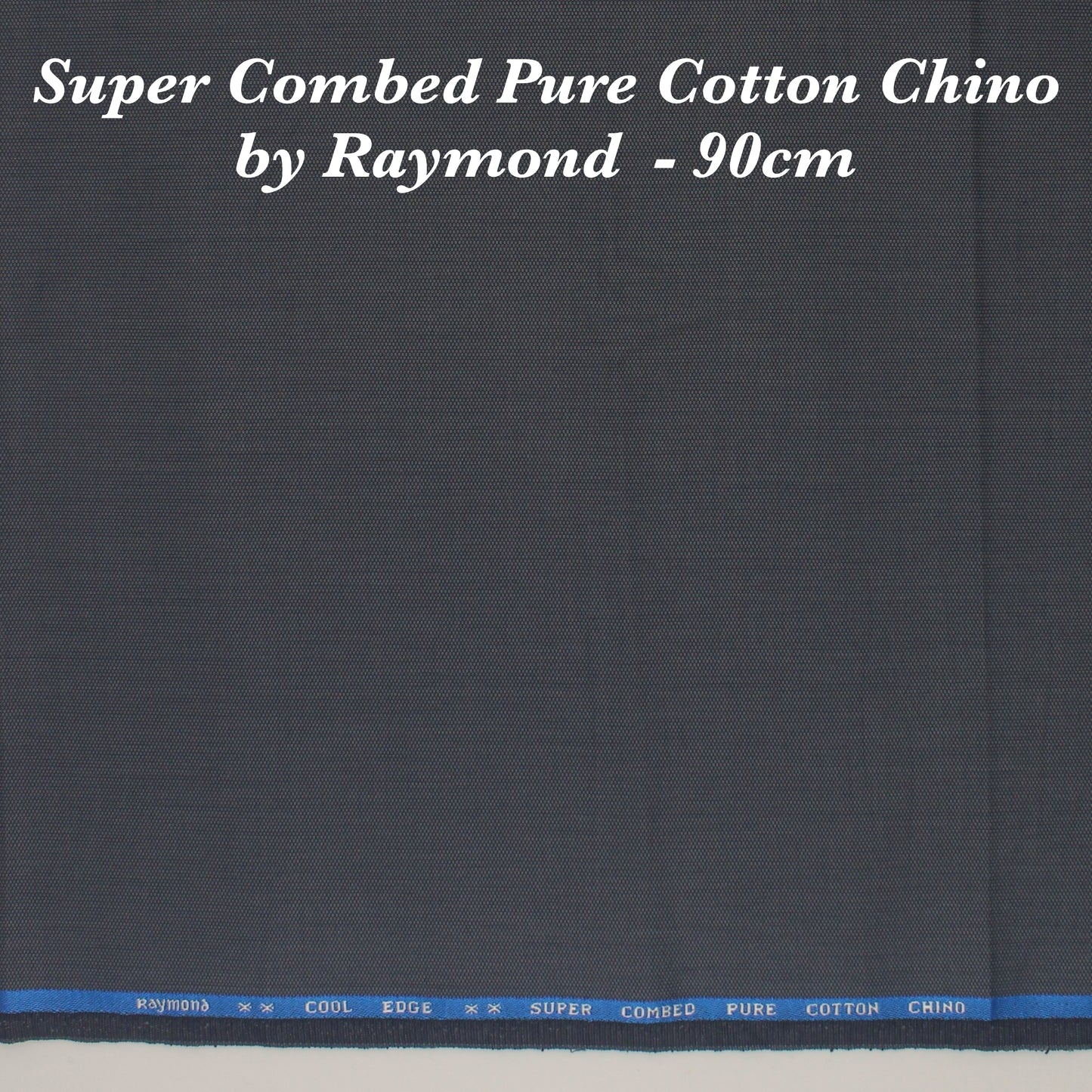 90 Cm Raymond Pure Cotton Chino Suiting - END BIT (50%)