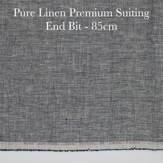 80 Cm Pure Linen Suiting - END BIT (50%)