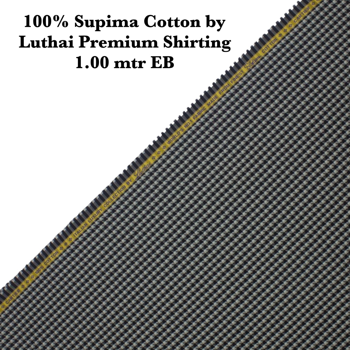 1.00 Mtr Shirting Fabric - END BIT (60%)