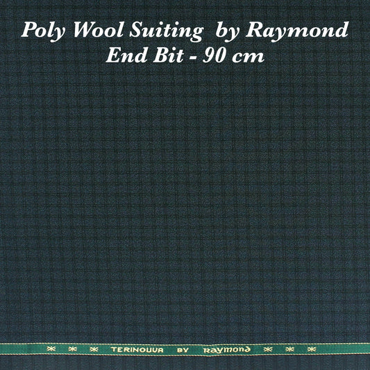 90 Cm Raymond Poly Wool Suiting - END BIT (50%)