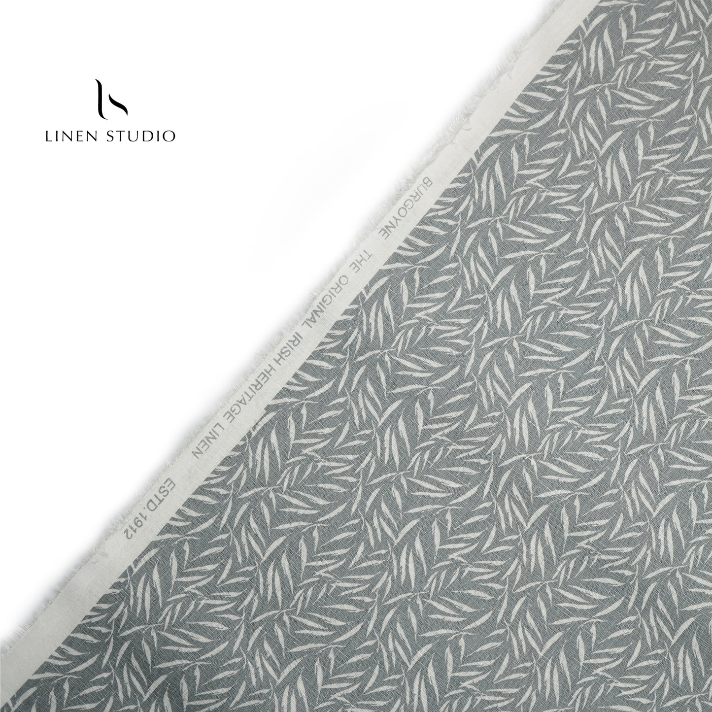 Burgoyne 70 Lea Premium Linen Digital Print - Safed Patra