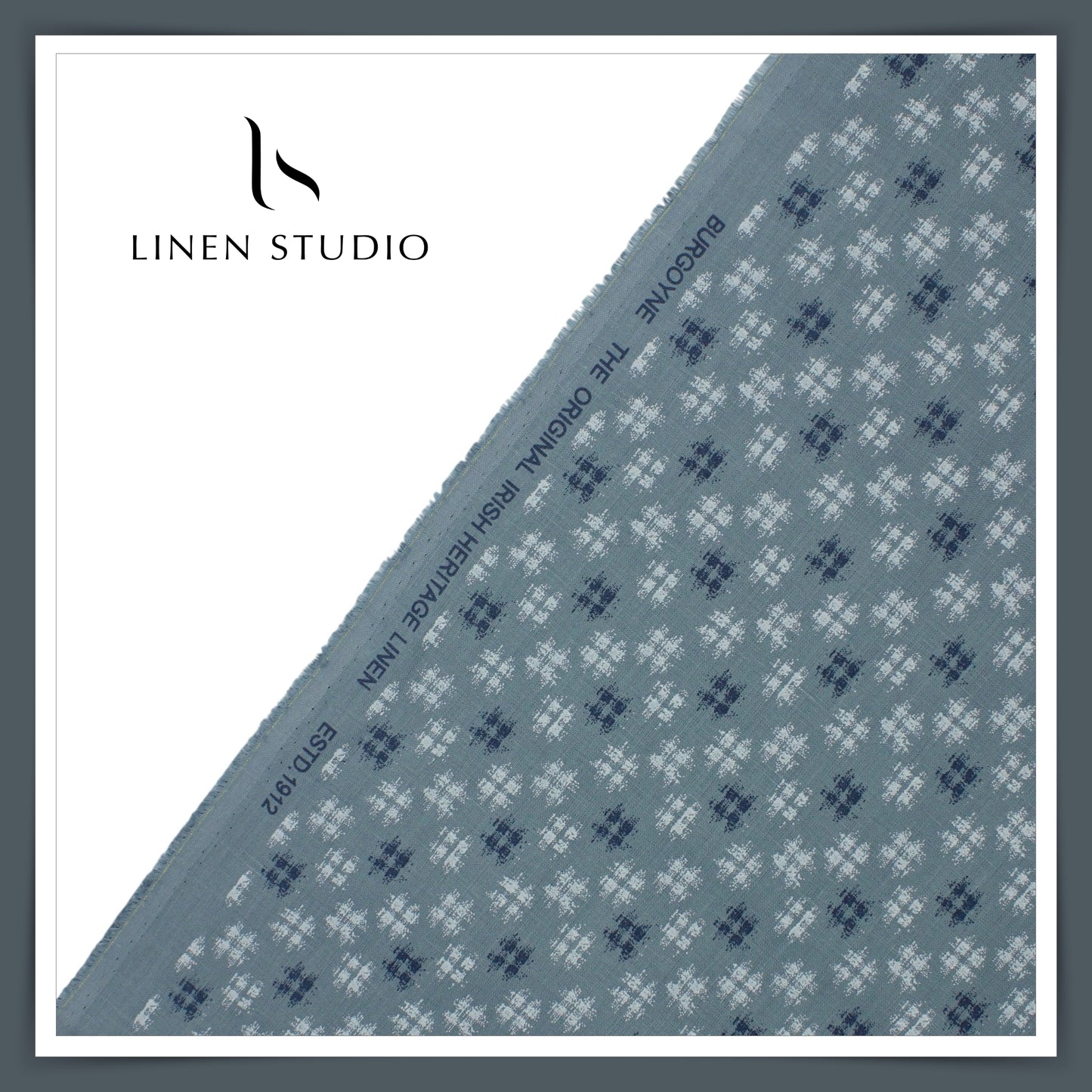 Burgoyne 70 Lea Premium Linen Digital Printed Shirting 02