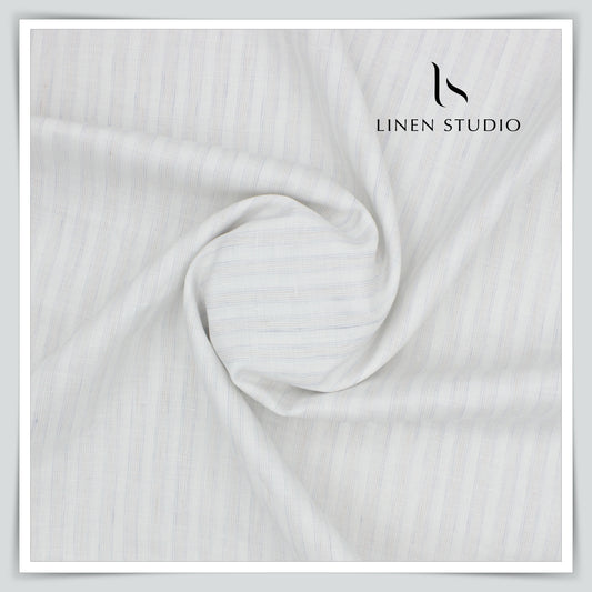 Burgoyne 80 Lea Luxury Shirting - Off White