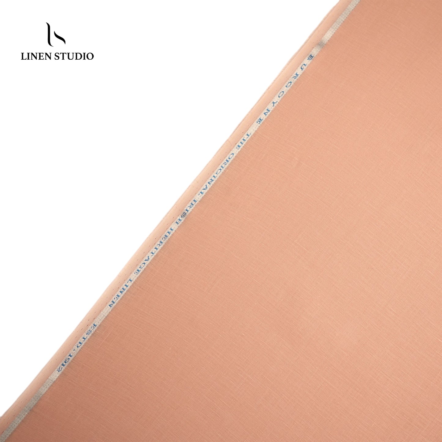 Burgoyne Premium Linen 70 Lea - Melon Orange