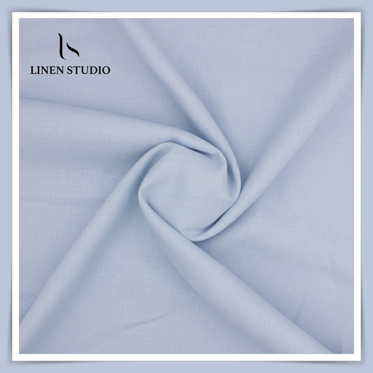 Burgoyne Premium Linen 70 Lea - Sky Blue