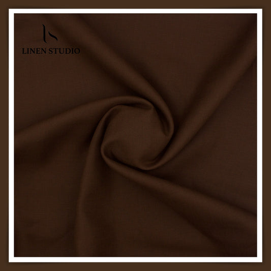 Burgoyne Premium Linen 70 Lea - Brunette Brown