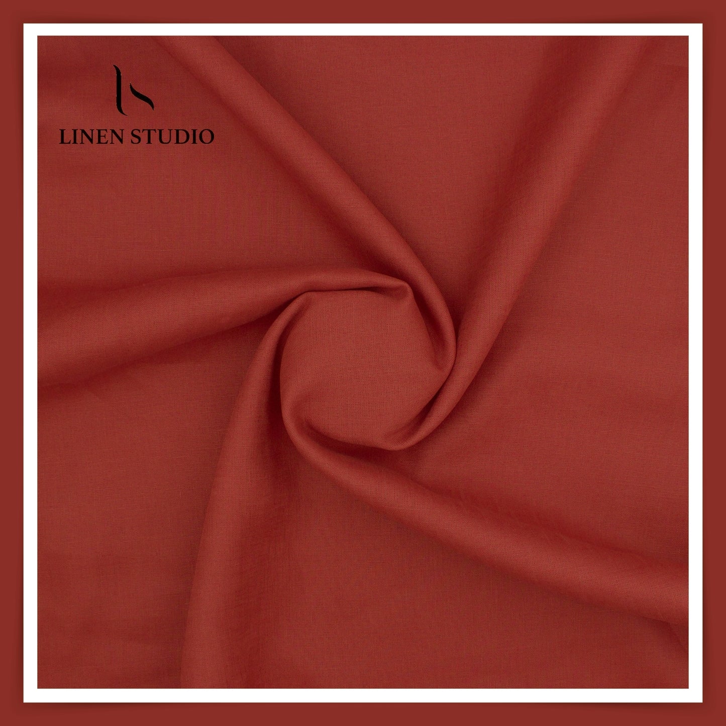 Burgoyne Premium Linen 70 Lea - Ruby Red