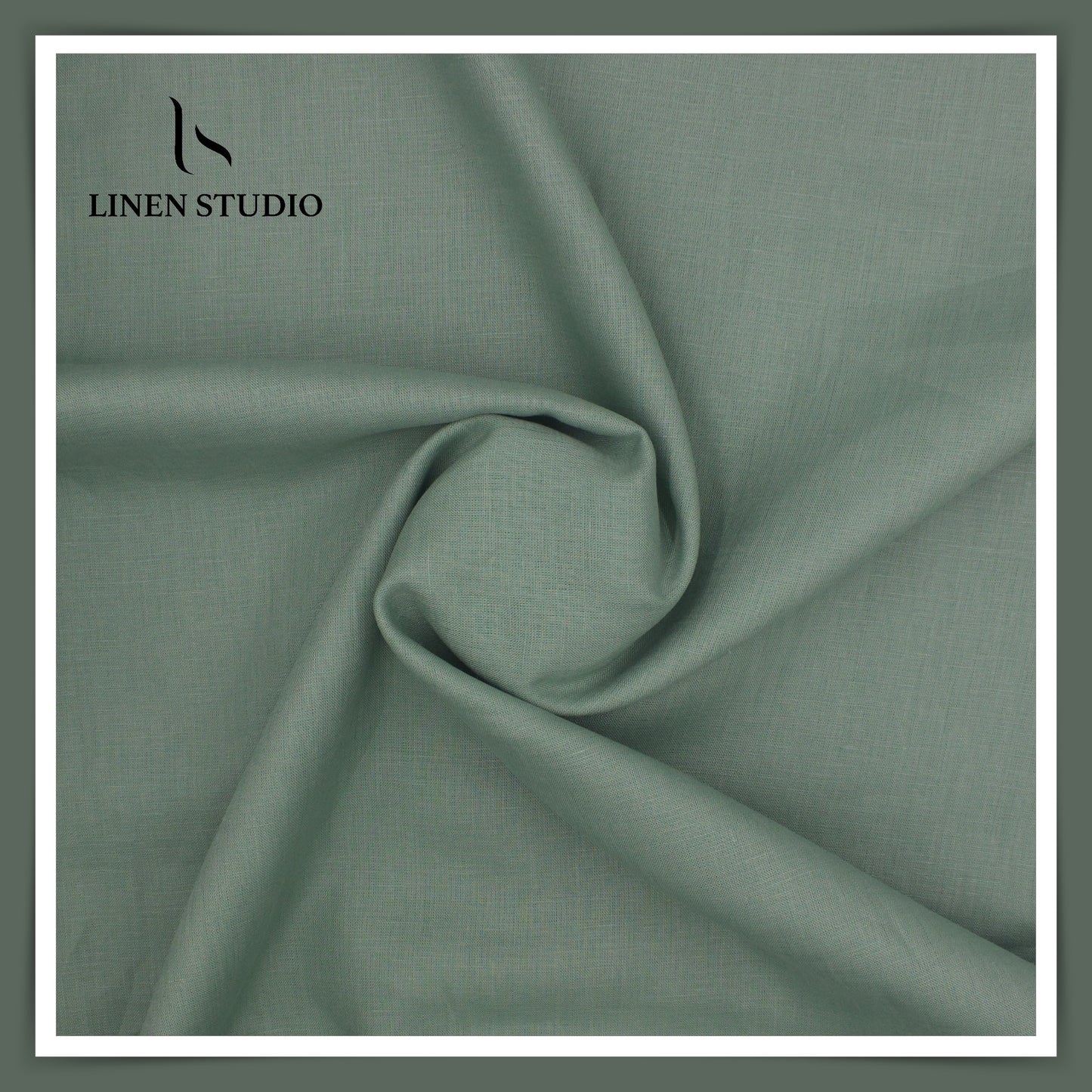 Burgoyne Premium Linen 70 Lea - Persian Green