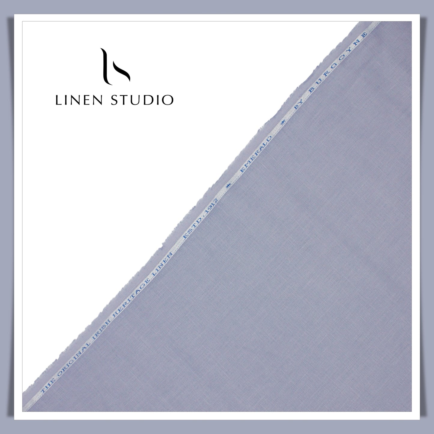 Burgoyne Premium Linen 70 Lea - Light Blue Grey