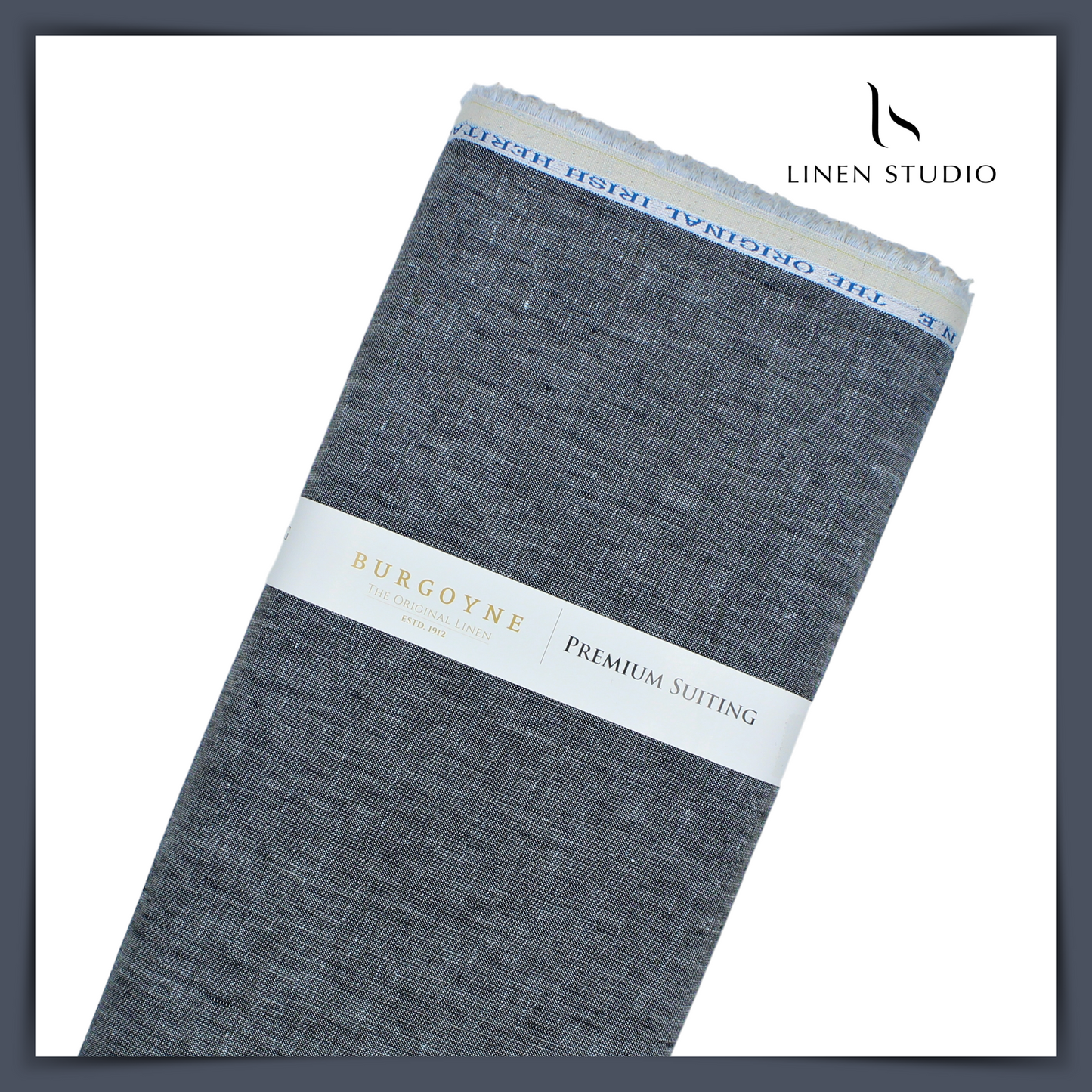 Burgoyne Premium Suiting - Alag Greyish Blue