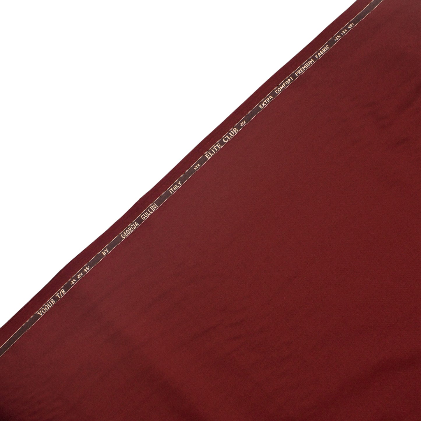 Wrinkle Free TR Quality by Georgia Gullini Italy - Maroon (60% SALE)