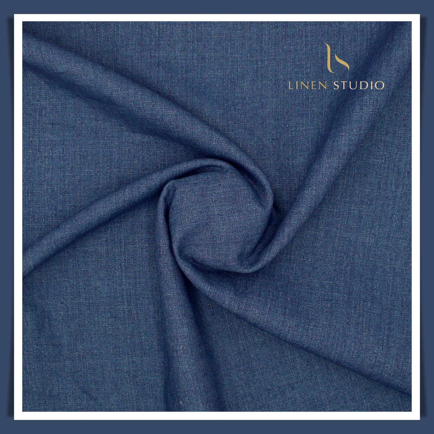 Premium Linen Suiting 40 Lea - Cobalt Blue