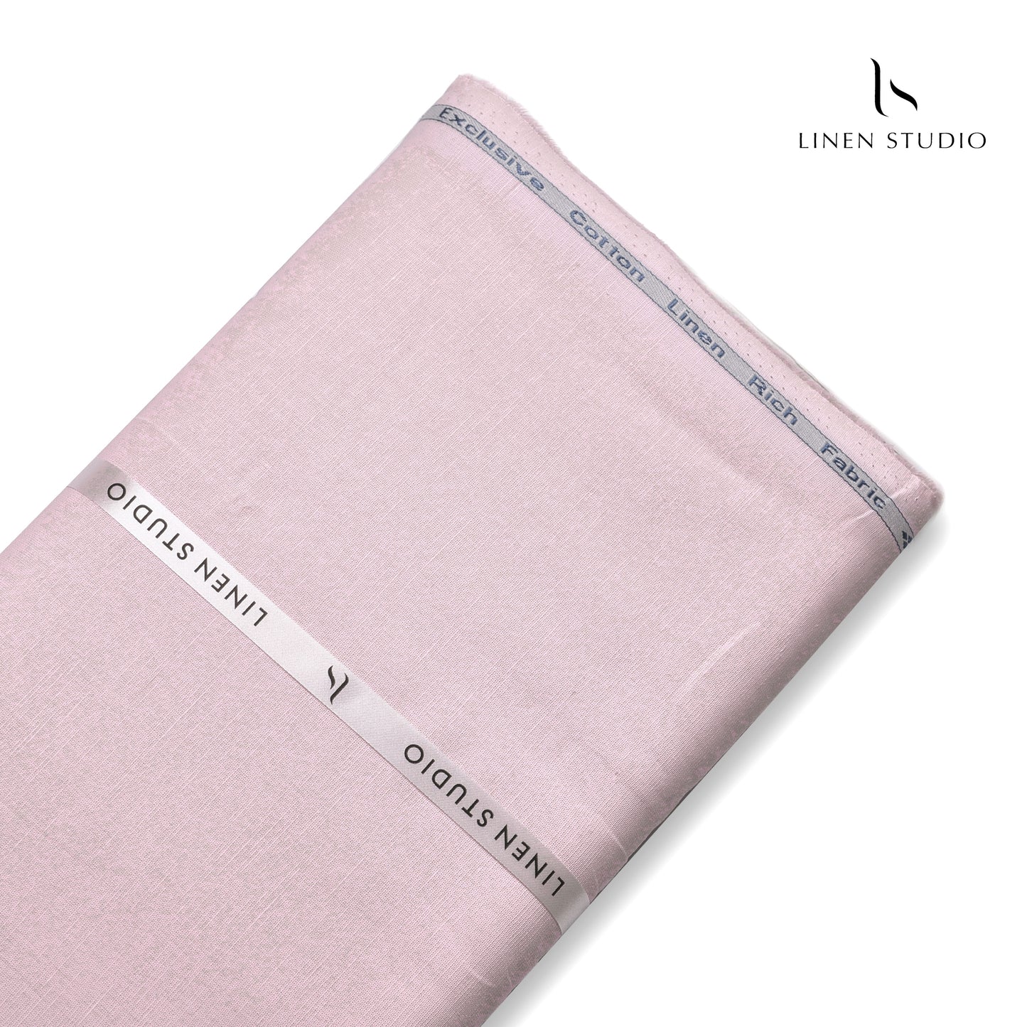 Cotton 60% blended with Linen 40% - Light Pink