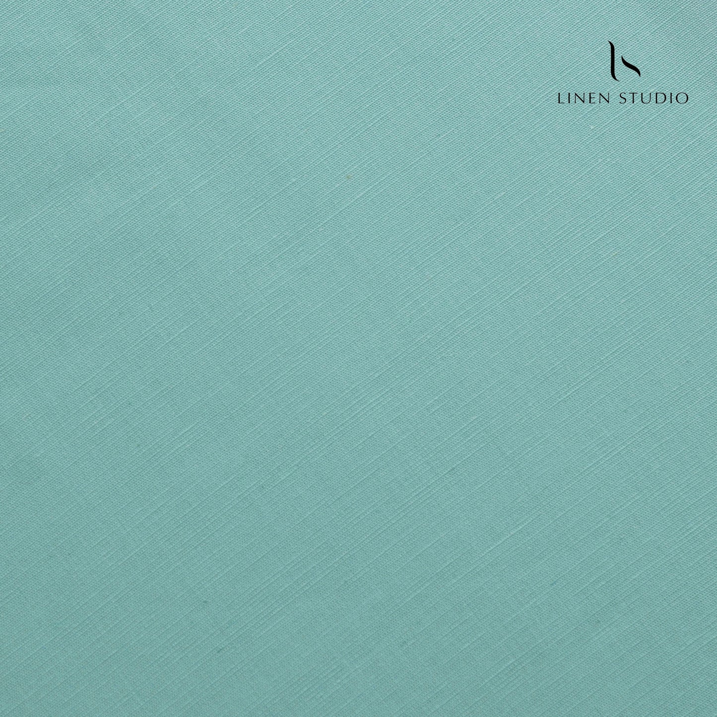 Cotton 60% blended with Linen 40% - Dark Aqua