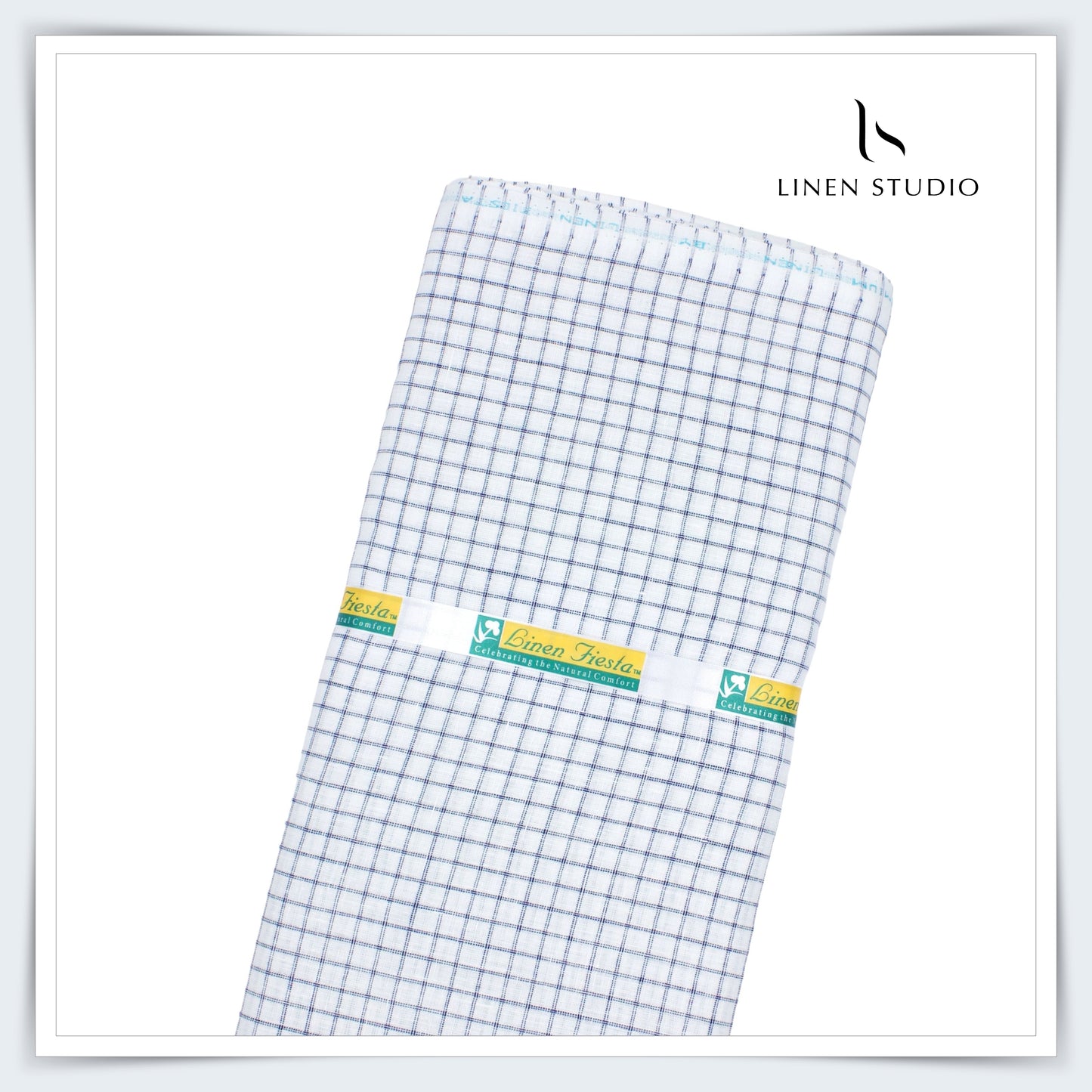 Lea Morino 1132/102 - 60 Lea Pure Linen Checks