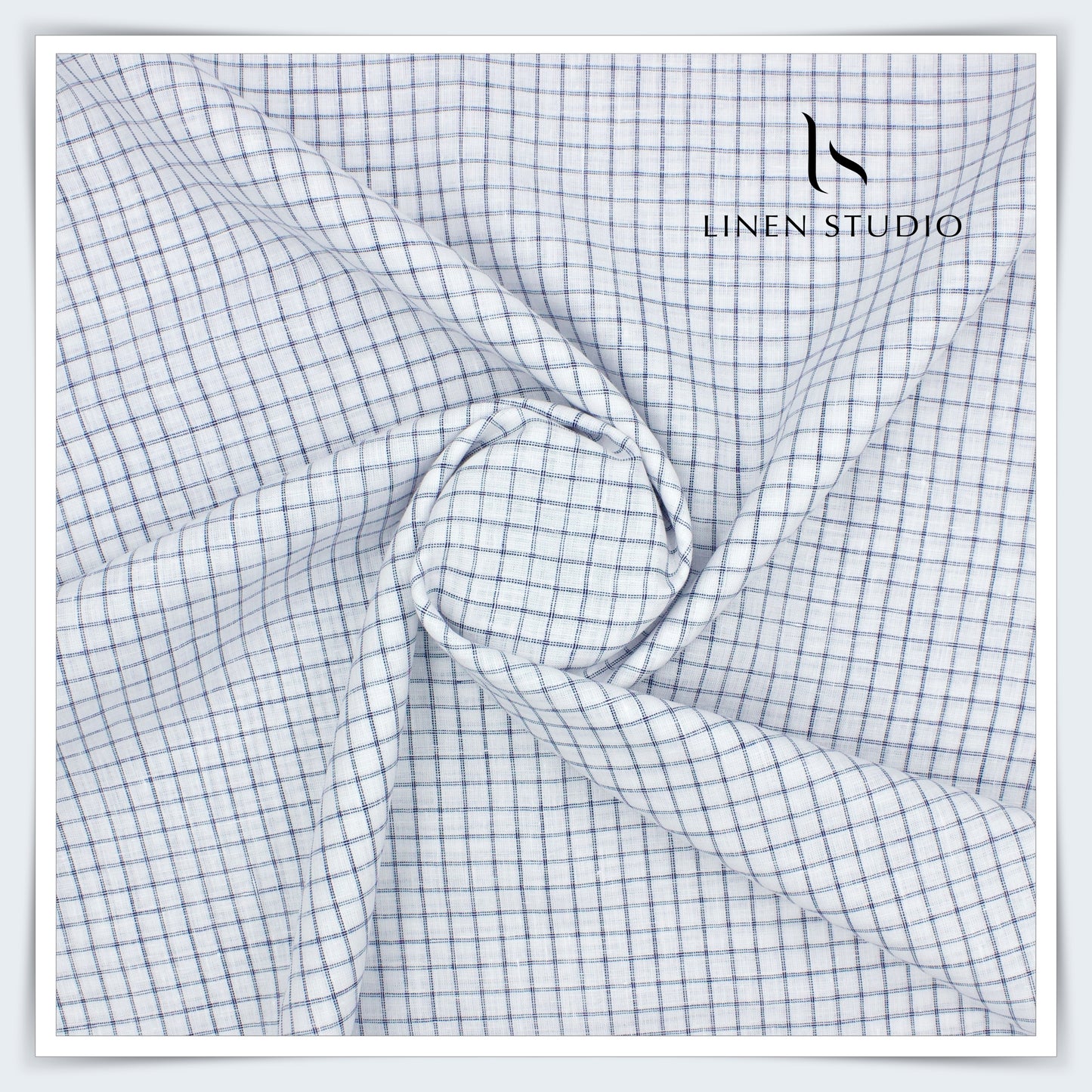 Lea Morino 1132/102 - 60 Lea Pure Linen Checks