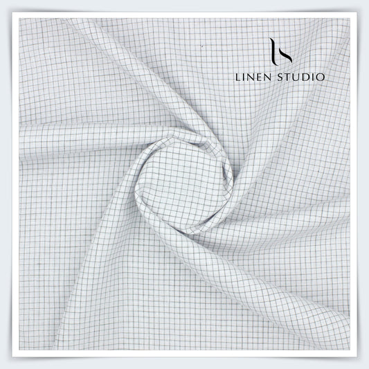 Lea Morino 1142/102 - 60 Lea Pure Linen Checks