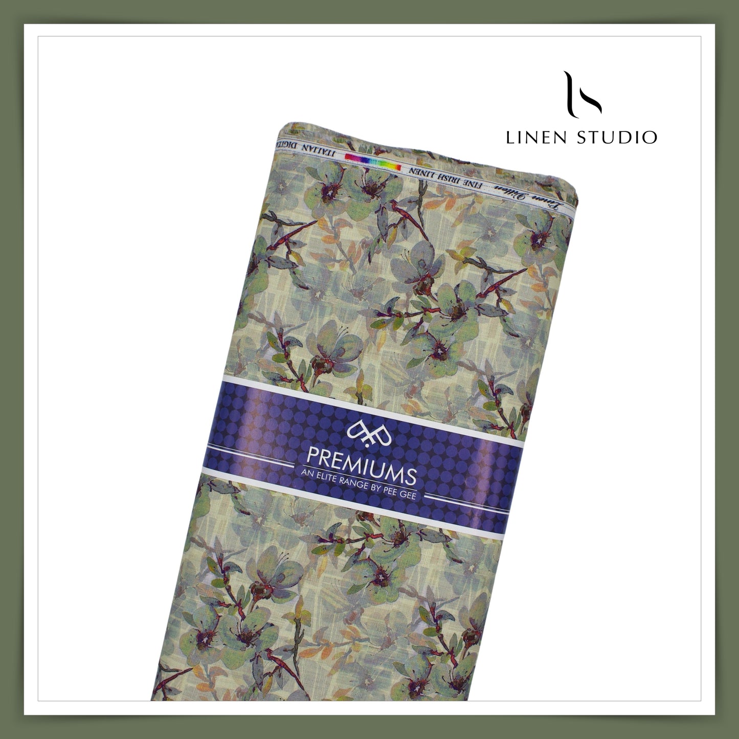 Linen Vitton 1006 - Pure Linen Digital Print