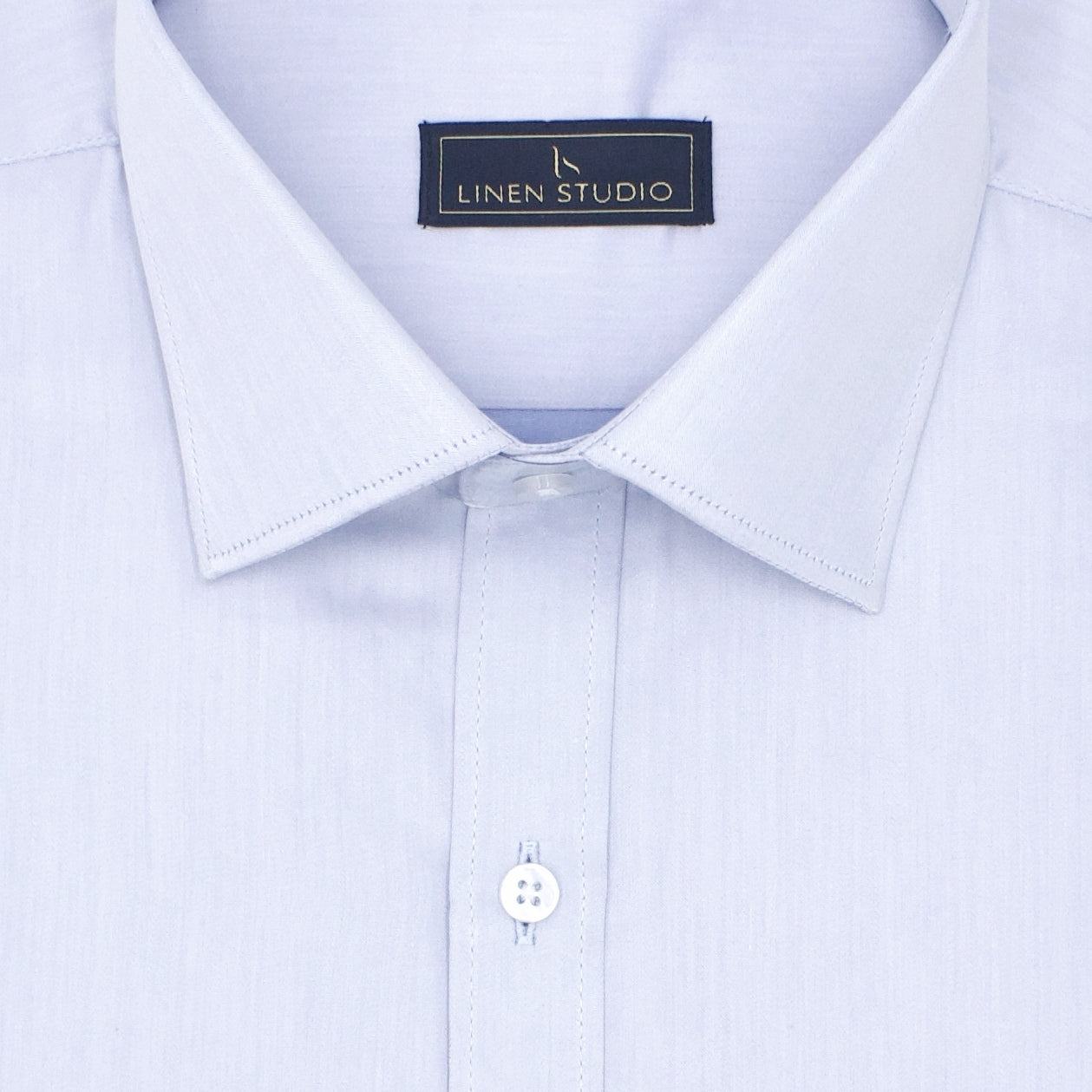 Pure Cotton 100's Count Plain Shirt -  Lavender