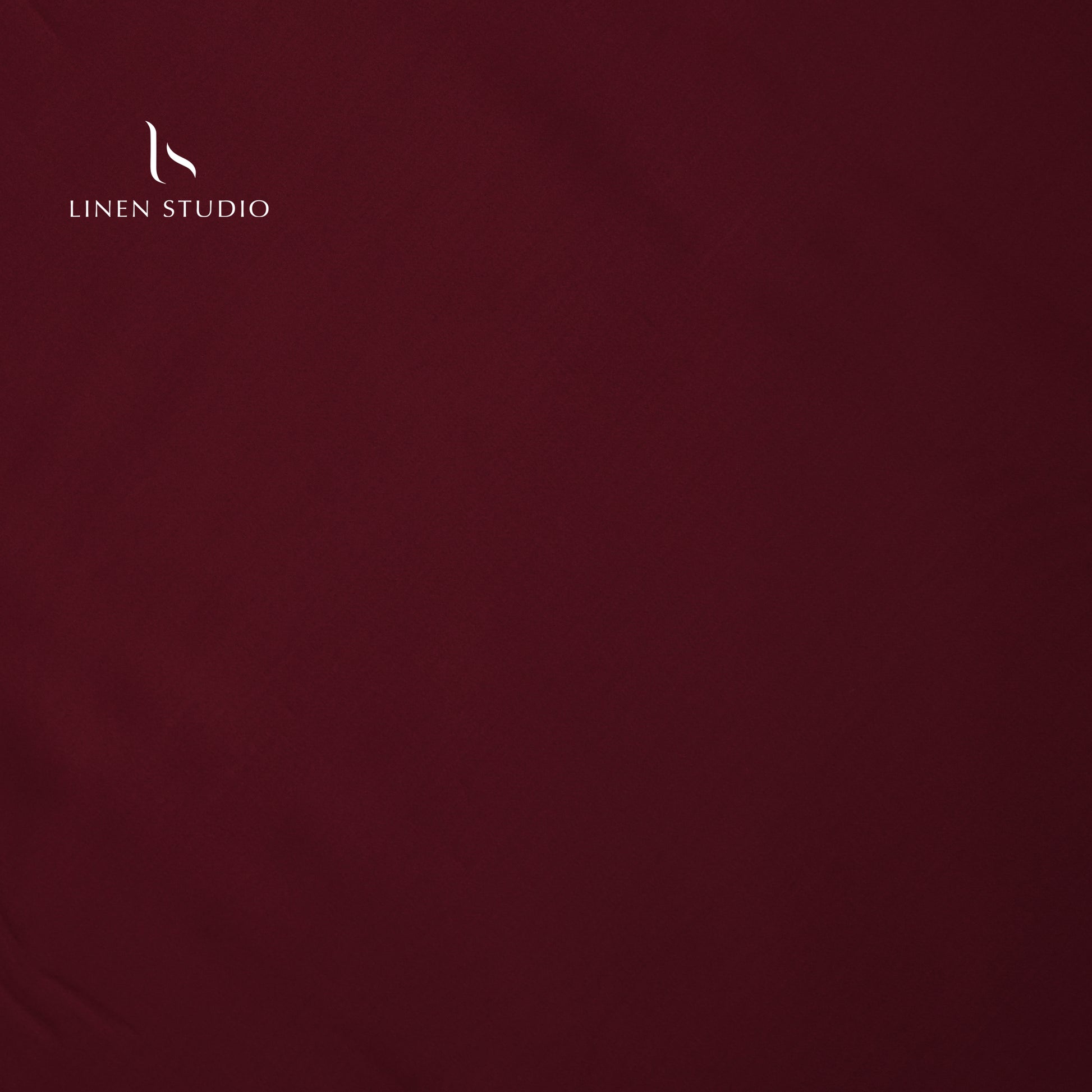 Luthai 100% Cotton Luxesatin Shirting  - Dark Maroon - Linen Studio