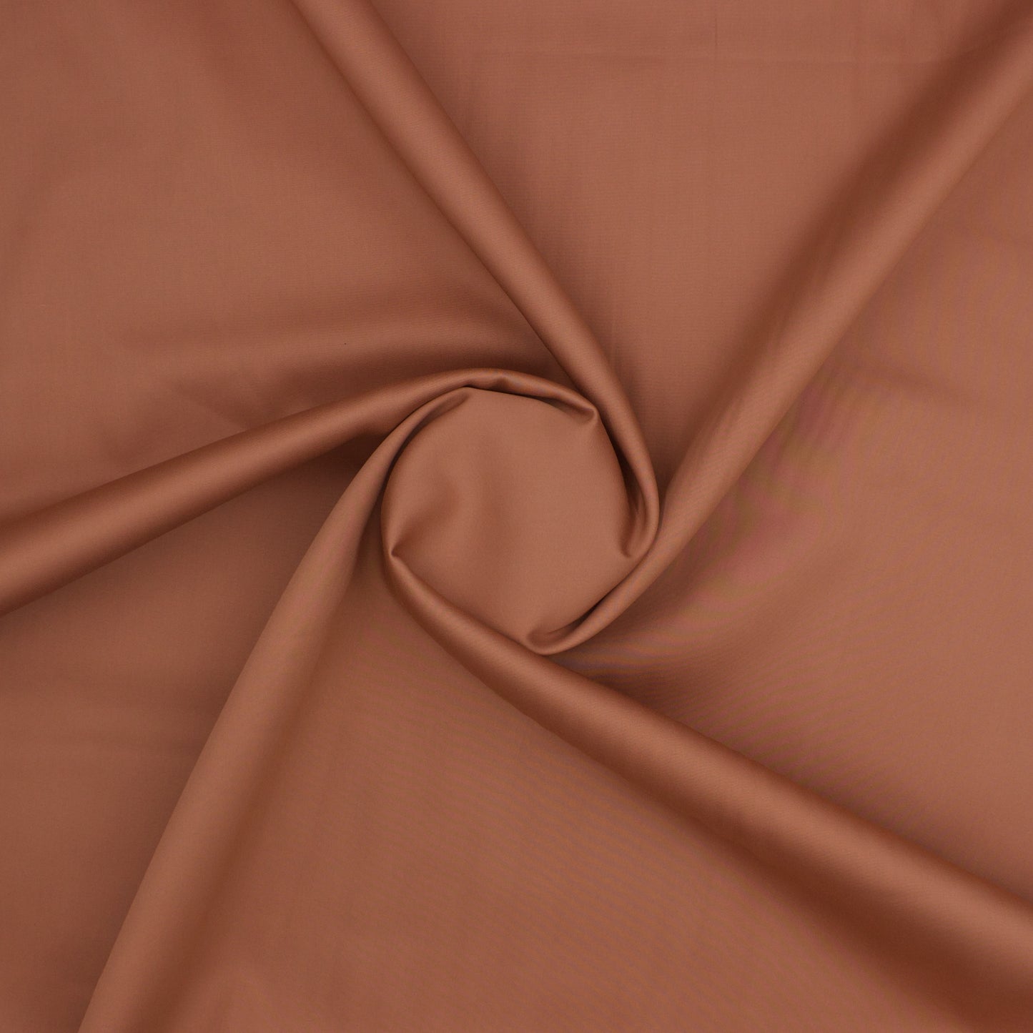 Luthai Luxesatin  100% Cotton Satin Shirting  - Rust