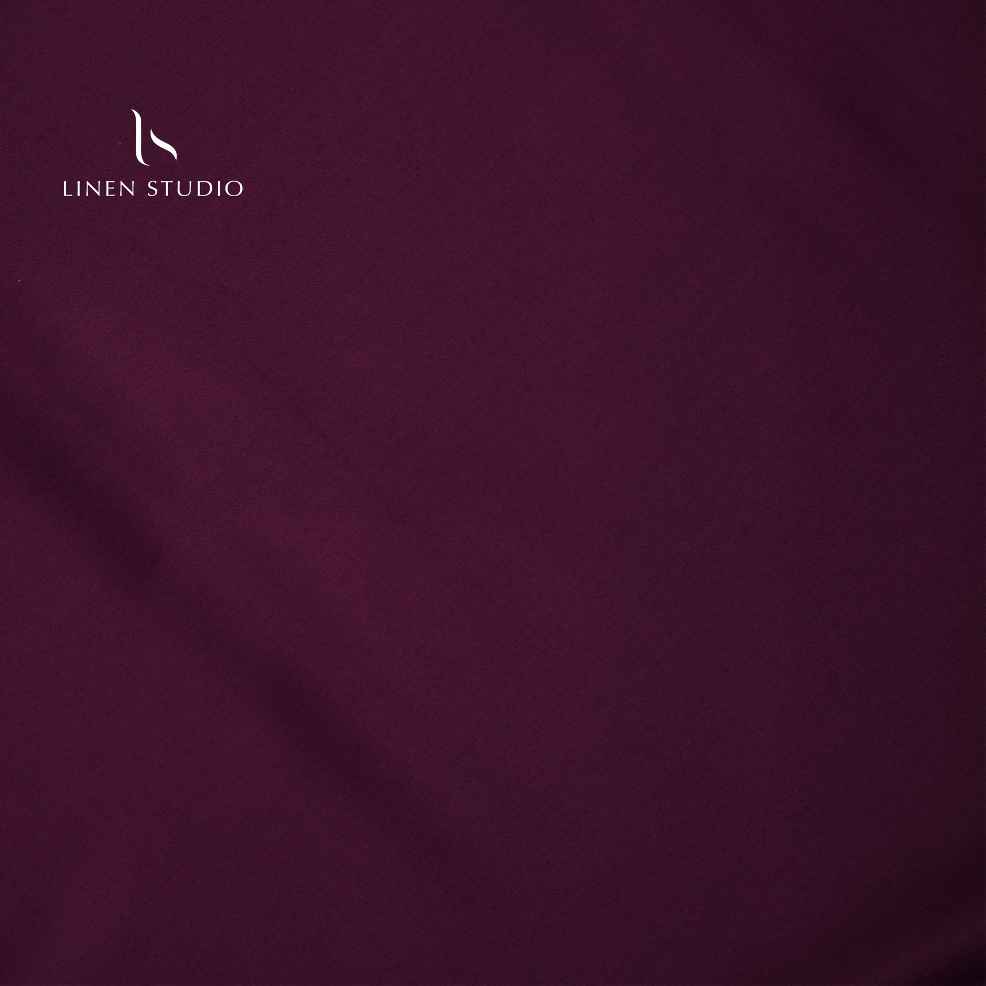 Luthai 100% Cotton Luxesatin Shirting  - Sangria - Linen Studio