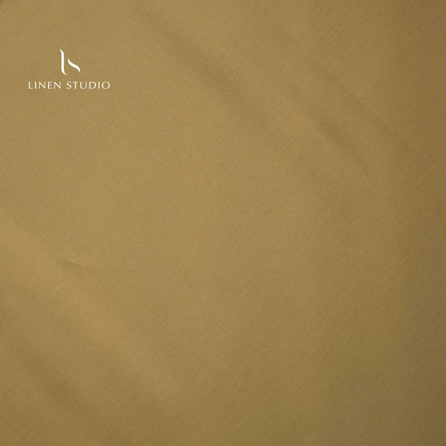 Luthai 100% Cotton Luxesatin Shirting  - Mettalic Gold - Linen Studio