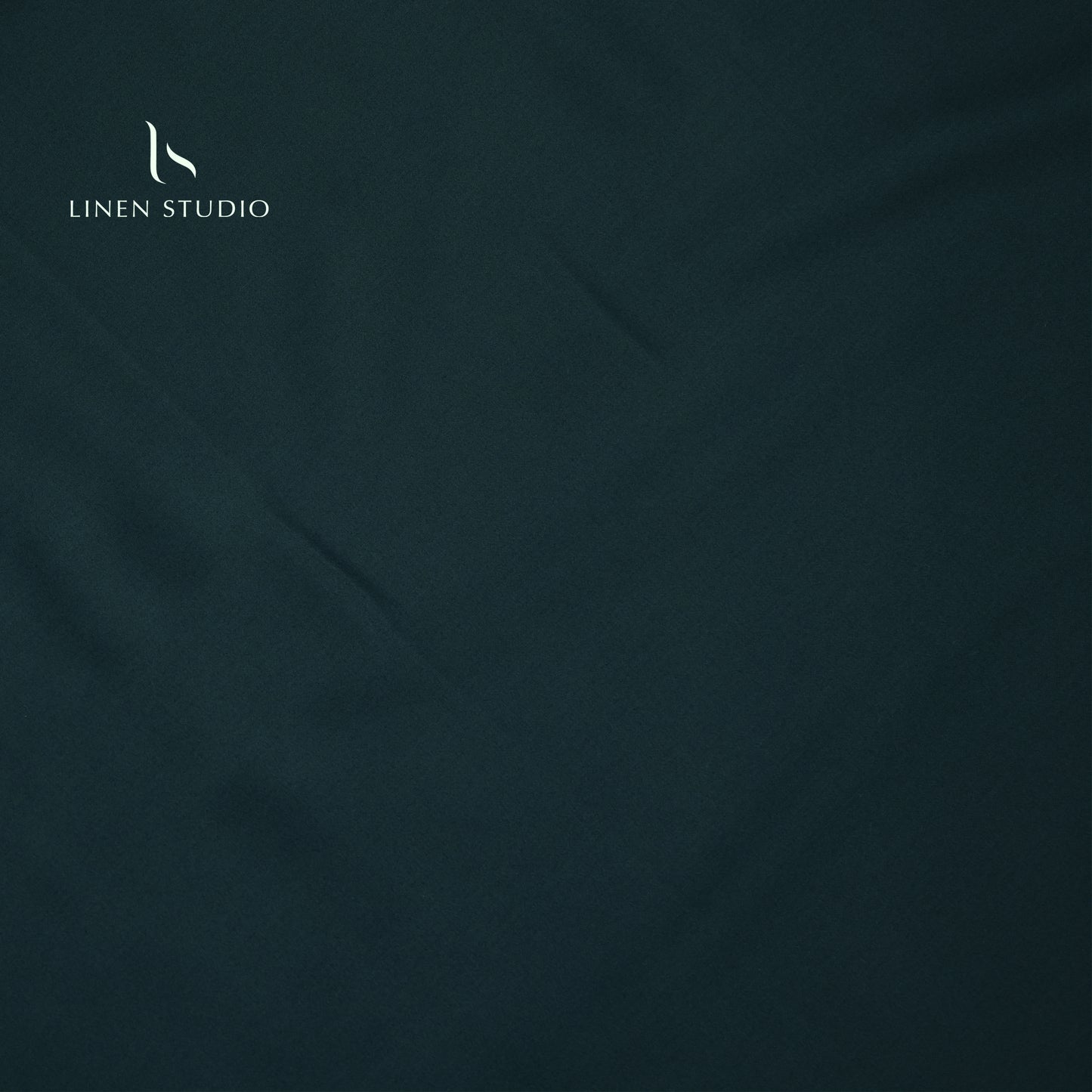 Luthai 100% Cotton Luxesatin Shirting  - Dark Emerald - Linen Studio