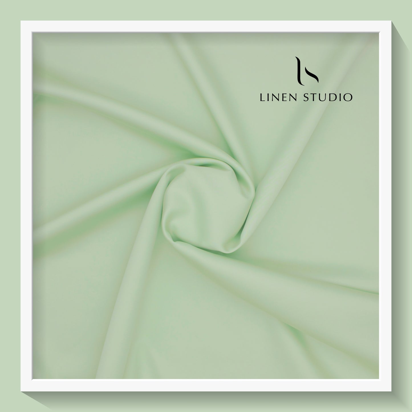 Luthai 100% Cotton Luxesatin Shirting  - Green