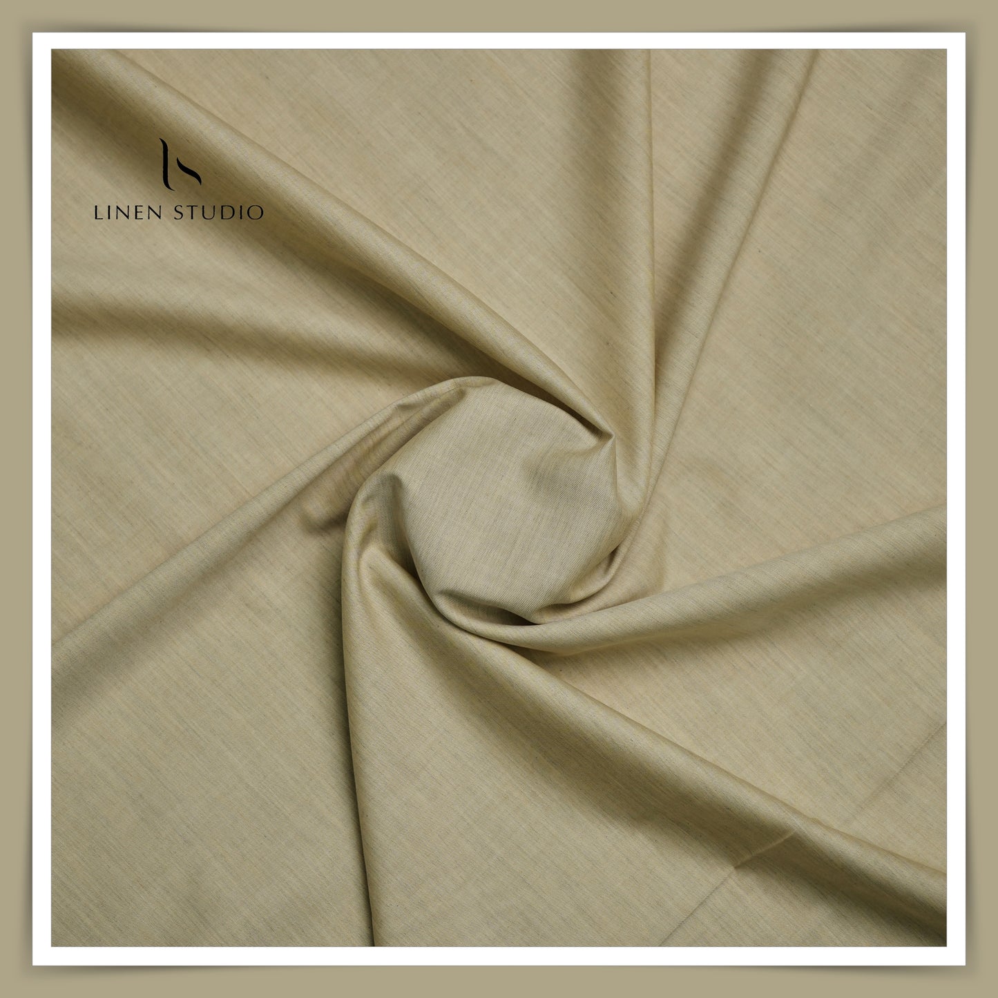 Luthai Supima Cotton Shirting - Khadi Teak