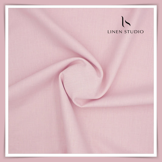 Premium Linen Suiting - Linen Vogue (Pink)