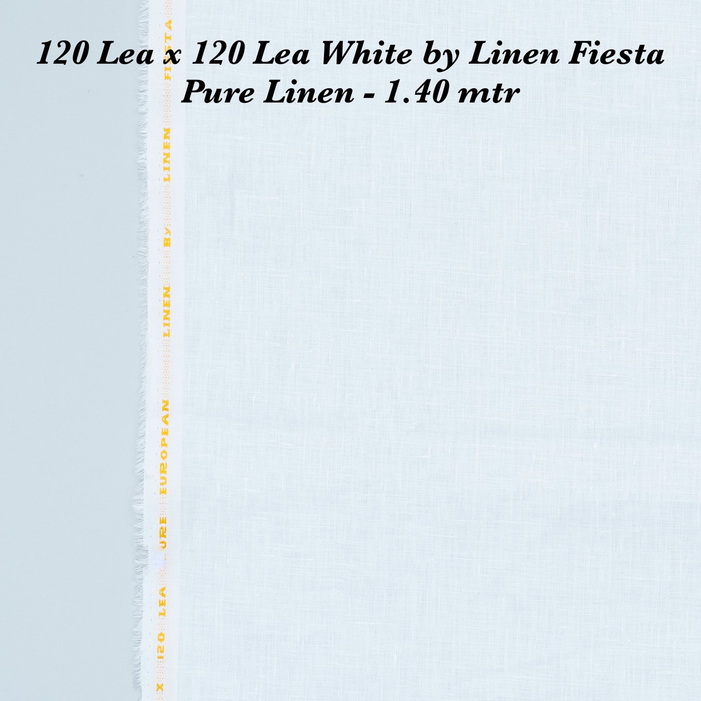 1.40 80 Lea White Linen - END BIT (20%)