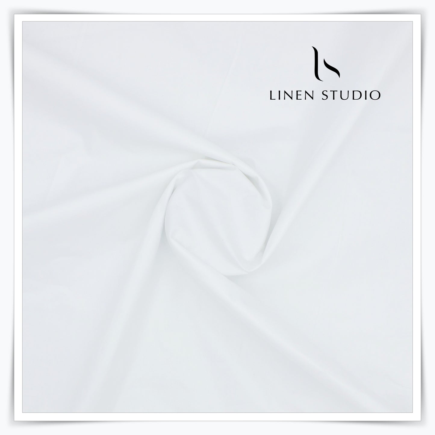 Raymonds 100% Super Fine Starched Paper Cotton - Bright White