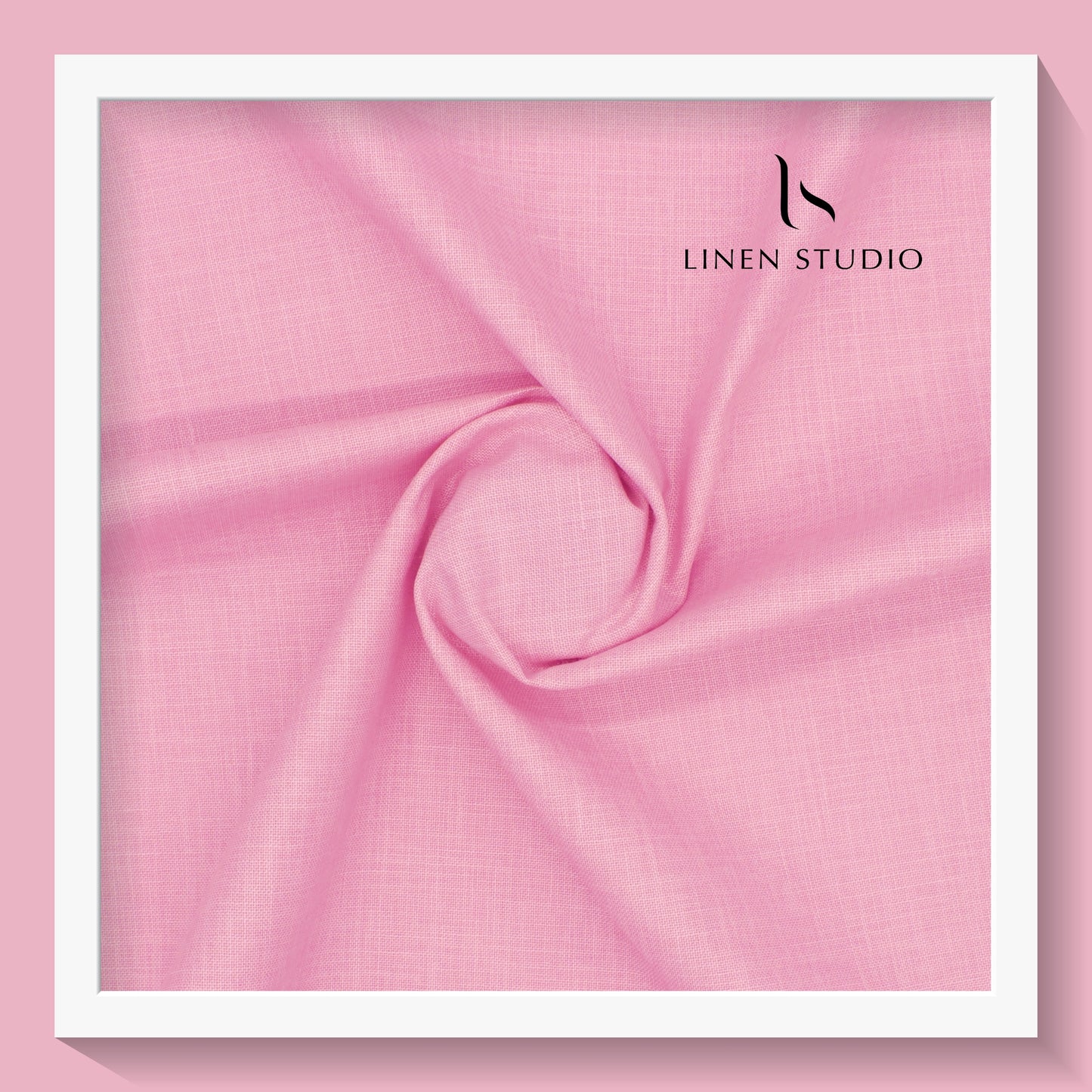 Linen look Remi - Pink - Linen Studio