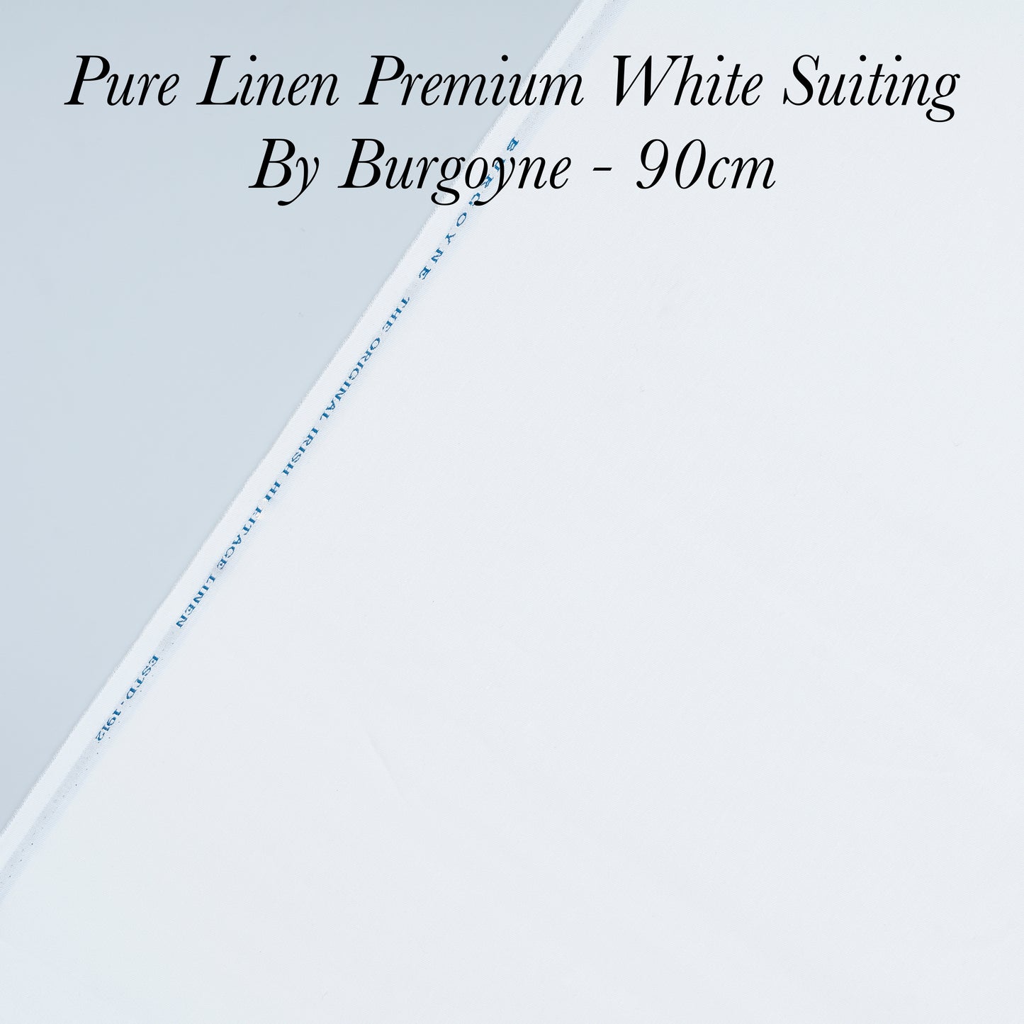 90 Cm Pure Linen Suiting - END BIT (50%)