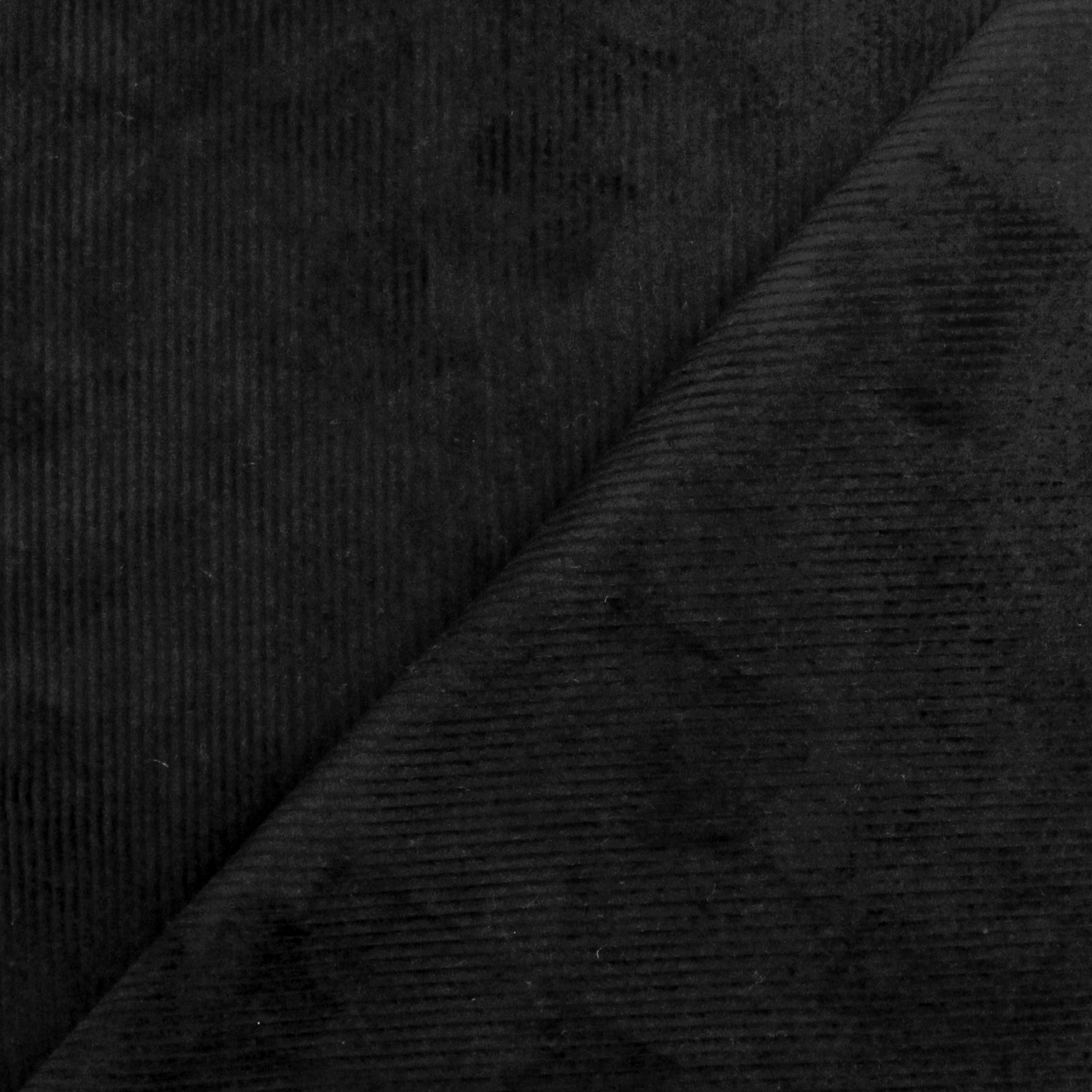 Corduroy Suiting Pure Cotton - Black