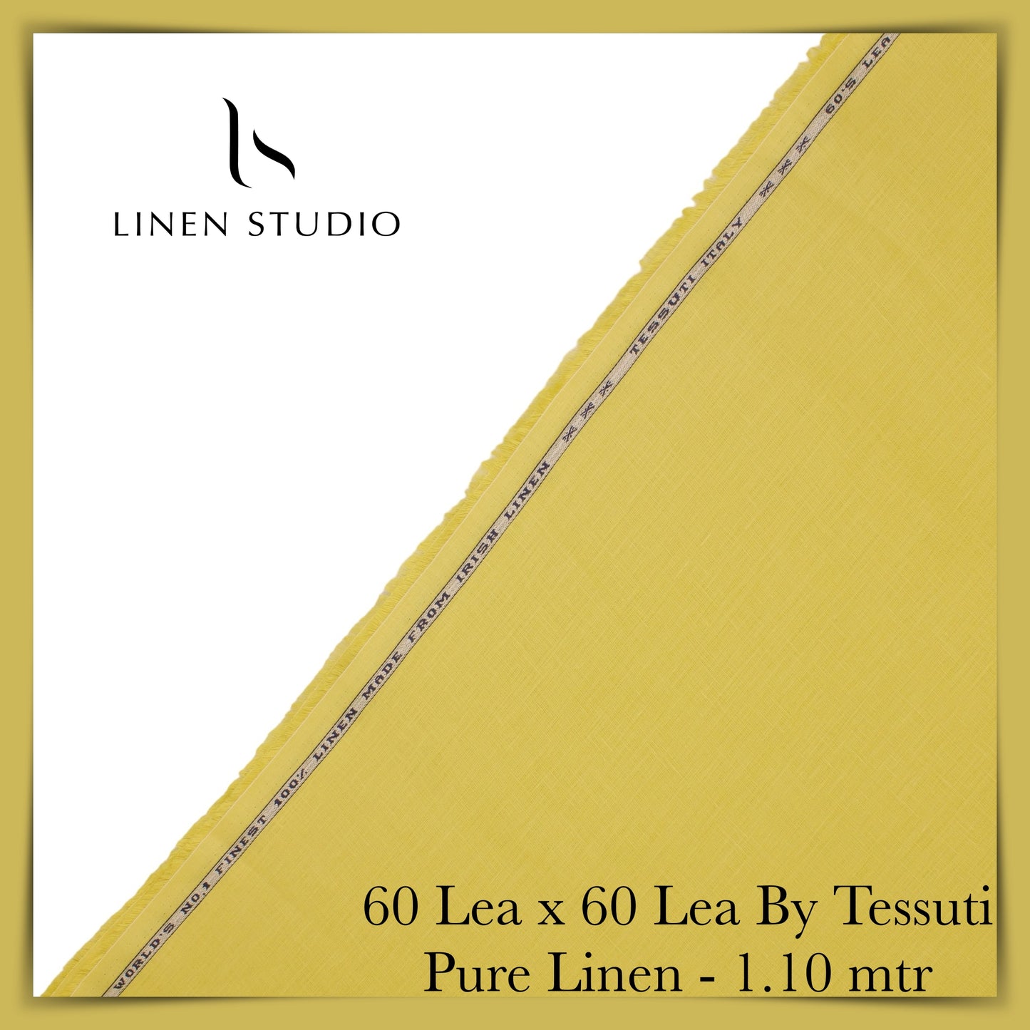 1.10 Pure Linen Shirting - END BIT (50%)