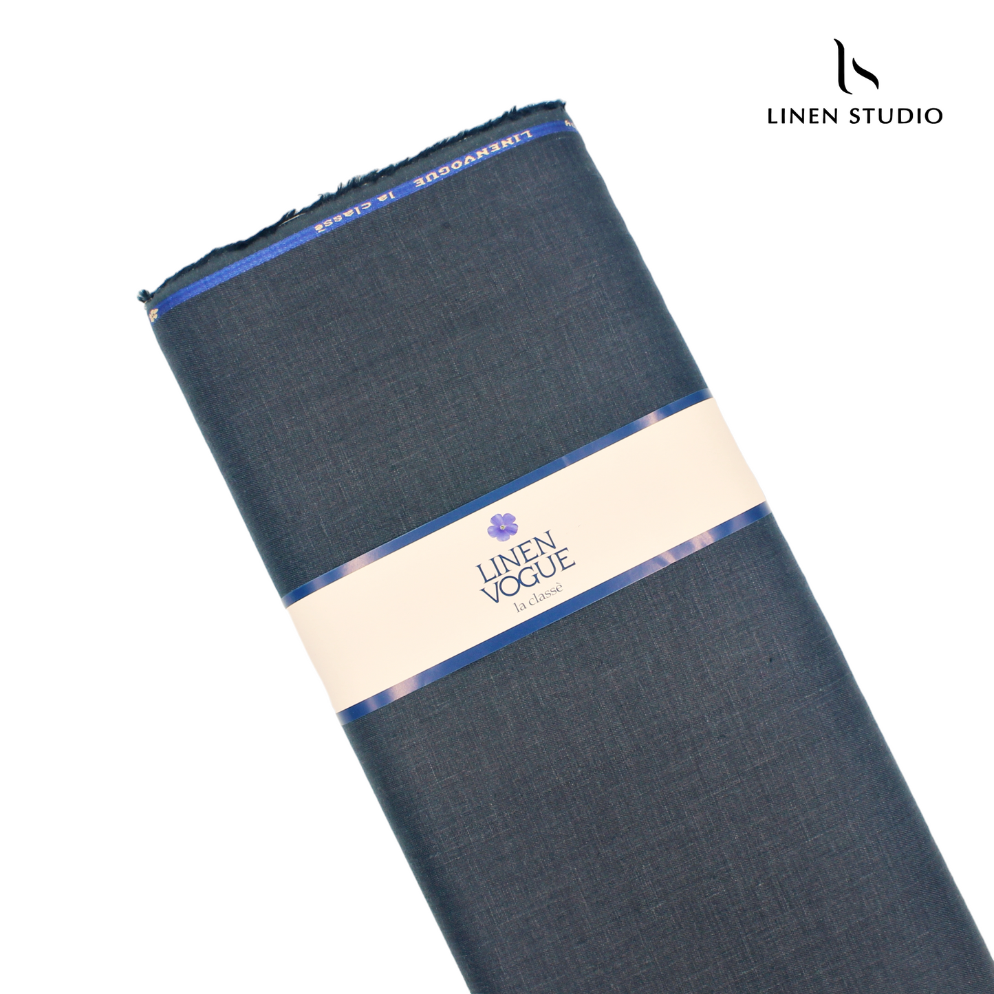 Pure Linen Trouser Fabric - Twill Natural