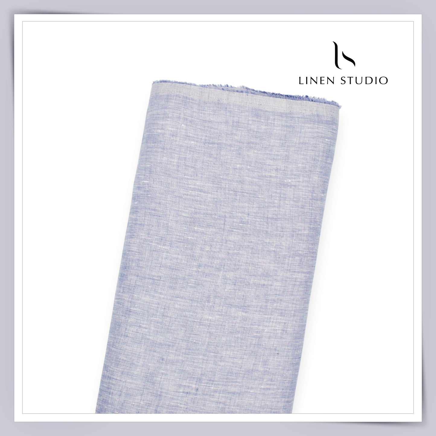 Linen Club 60 Lea Shirting - Lightest Lilac (50% SALE)