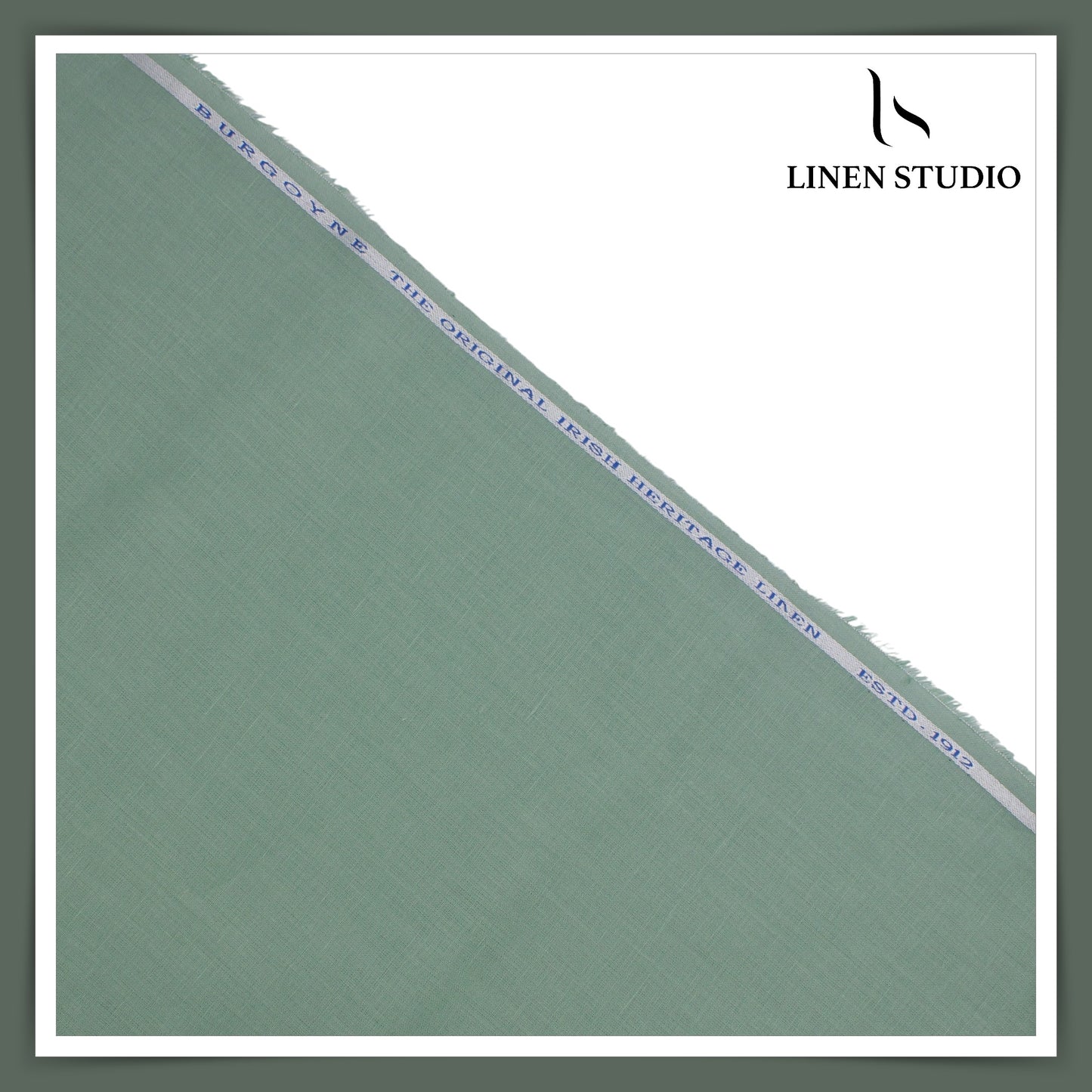 Burgoyne Premium Linen 70 Lea - Persian Green